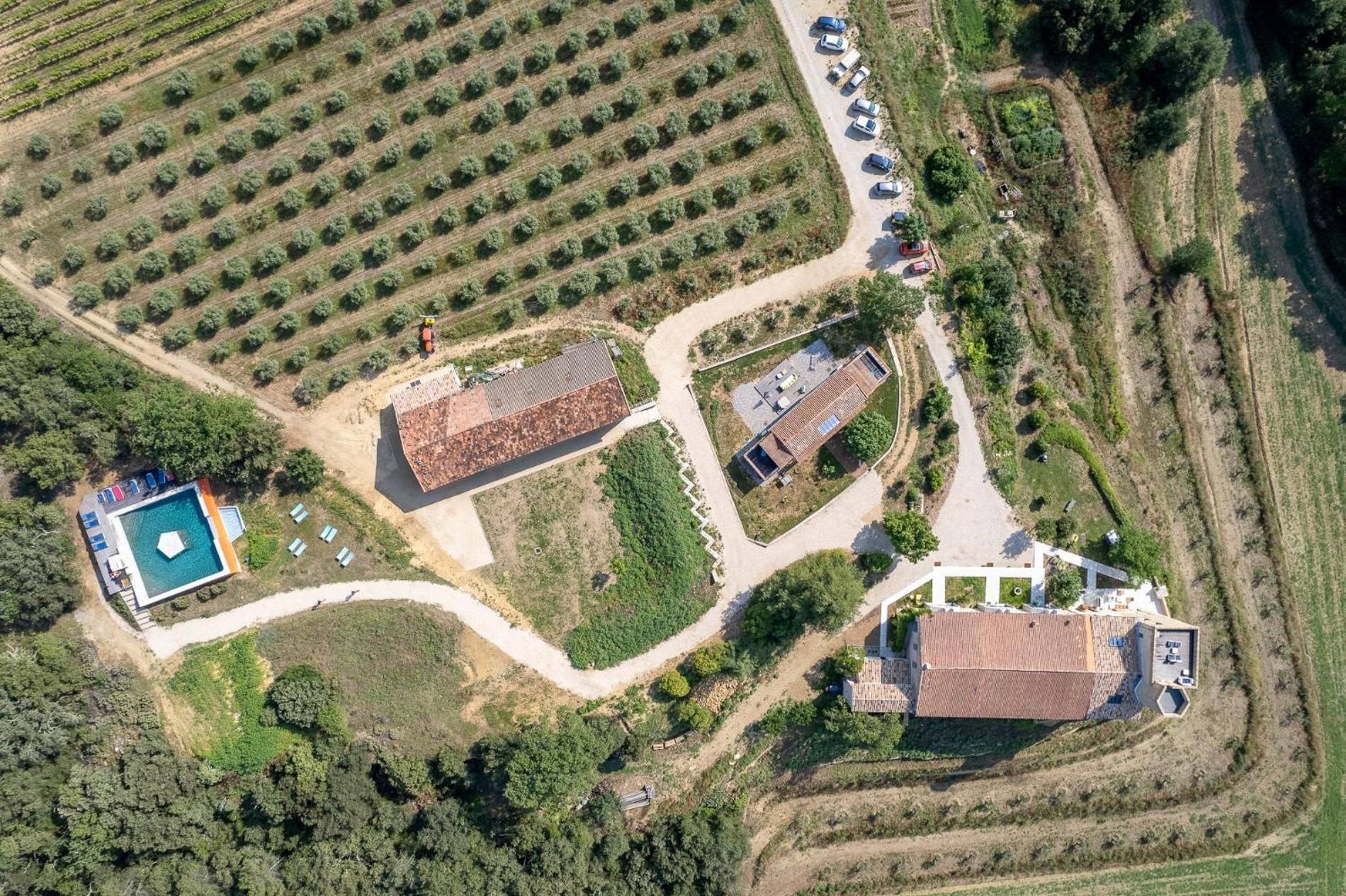Domaine La Ferme Hi Bride Bed and Breakfast Villelaure Eksteriør billede